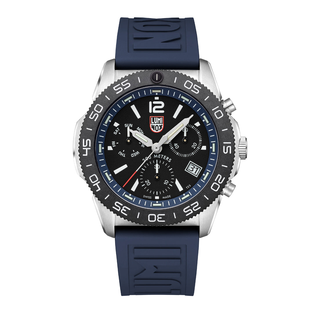 Pacific Diver Chronograph, 44MM - Blue/Black Dial