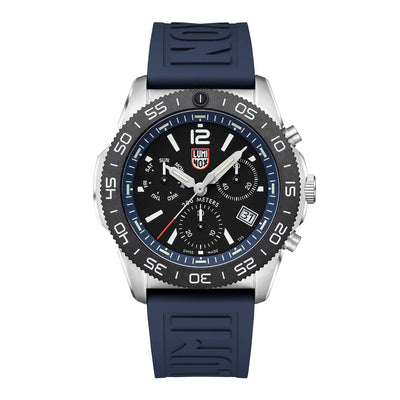 Pacific Diver Chronograph, 44MM - Blue/Black Dial