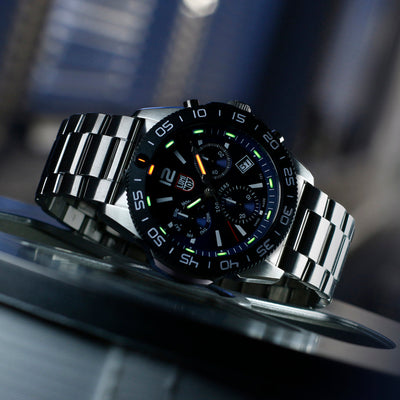 Pacific Diver Chronograph, 44MM - Blue Dial