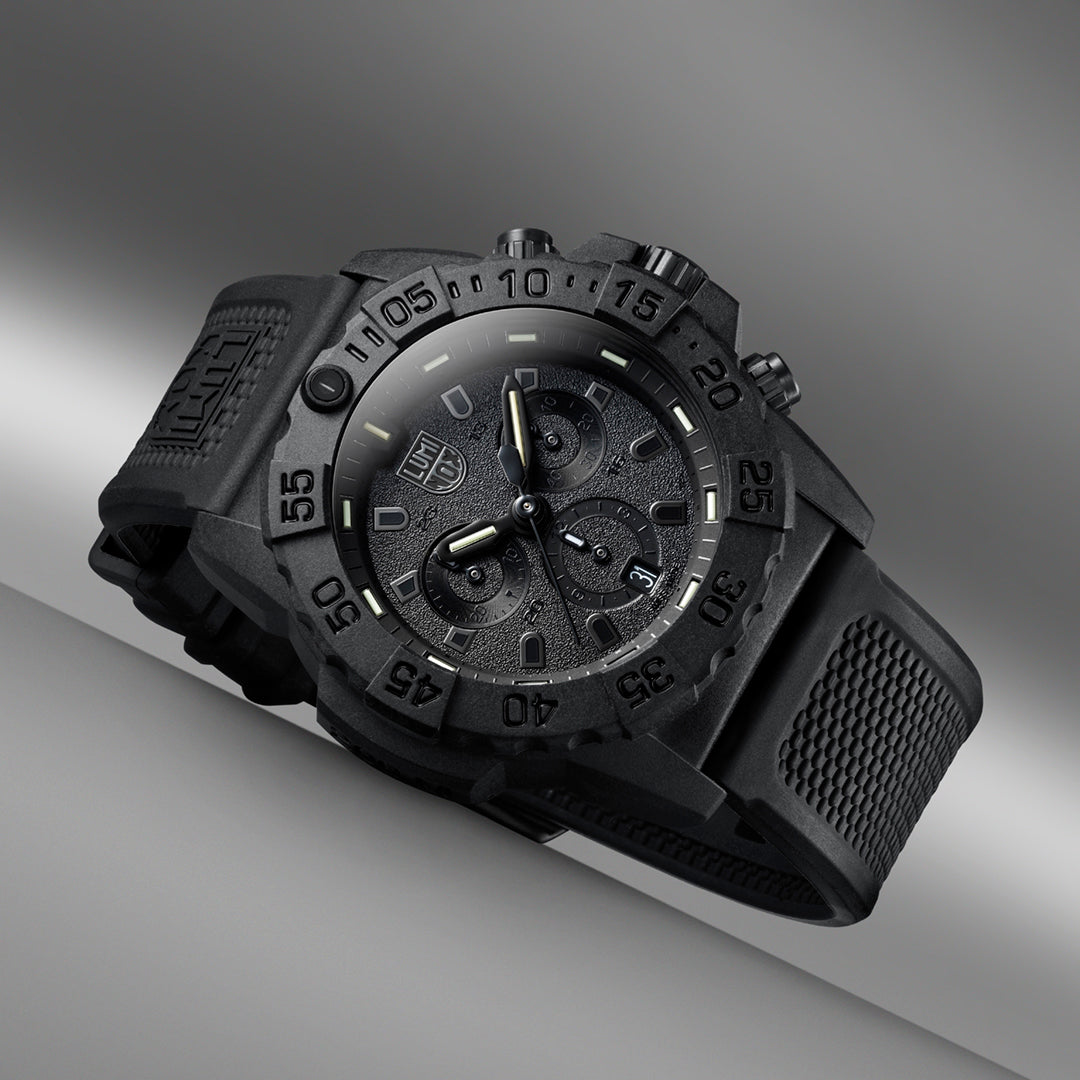 Navy SEAL Chronograph, 44MM - Black Dial (Black-Out)