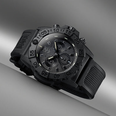 Navy SEAL Chronograph, 44MM - Black Dial (Black-Out)