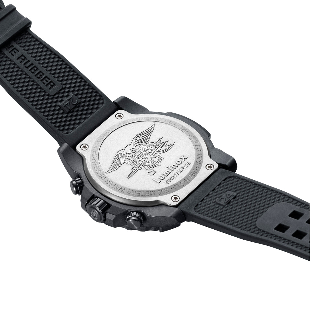 Navy SEAL Chronograph, 45MM - Black/Sand Dial