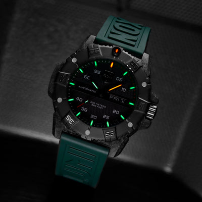 Master Carbon SEAL Automatic, 45MM - Black/Green Dial
