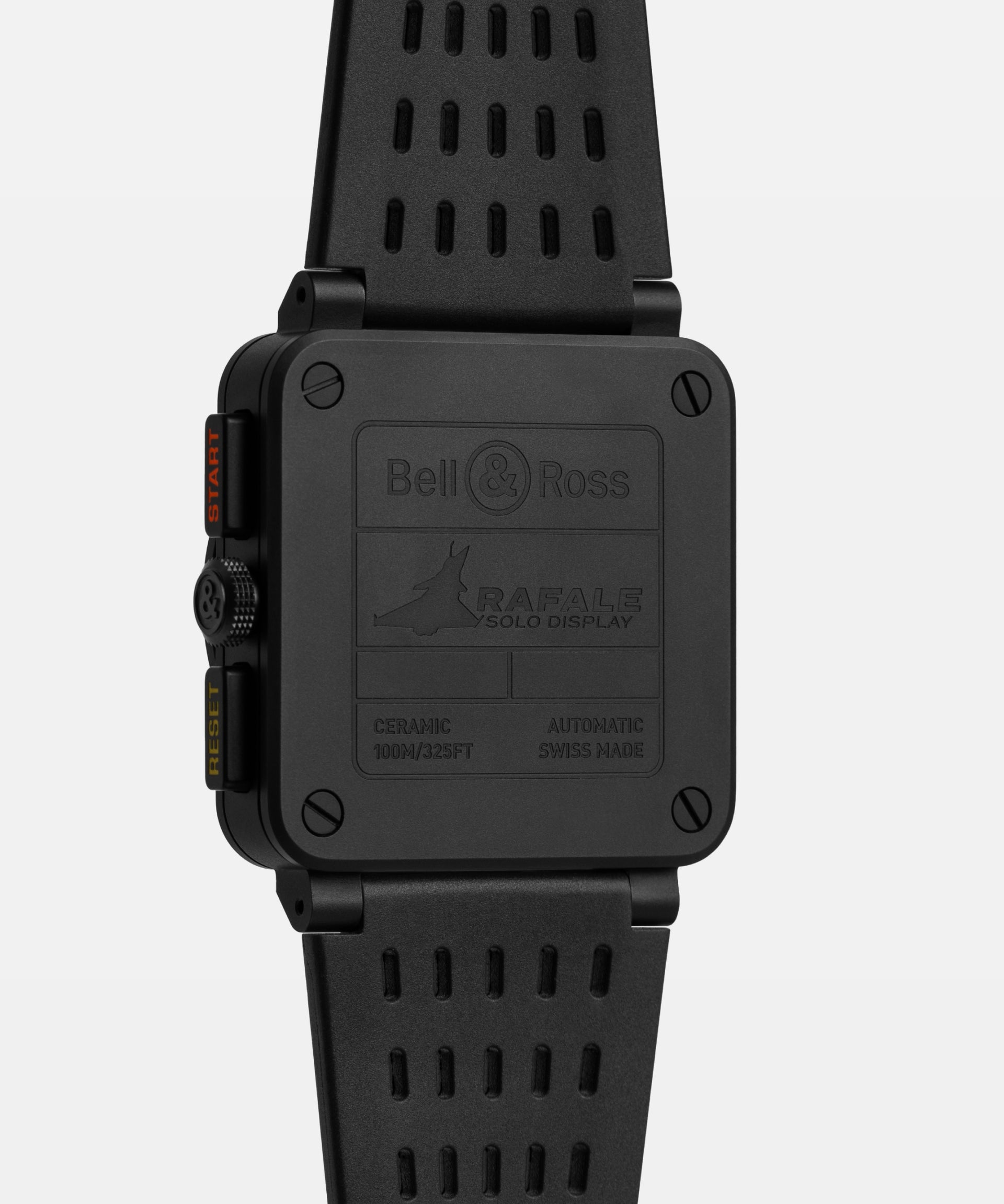 Bell & Ross BR 03 Chrono Rafale Solo Display Limited Edition Automatic BR0394-RSD-CE/SRB (Black Dial / 42mm)