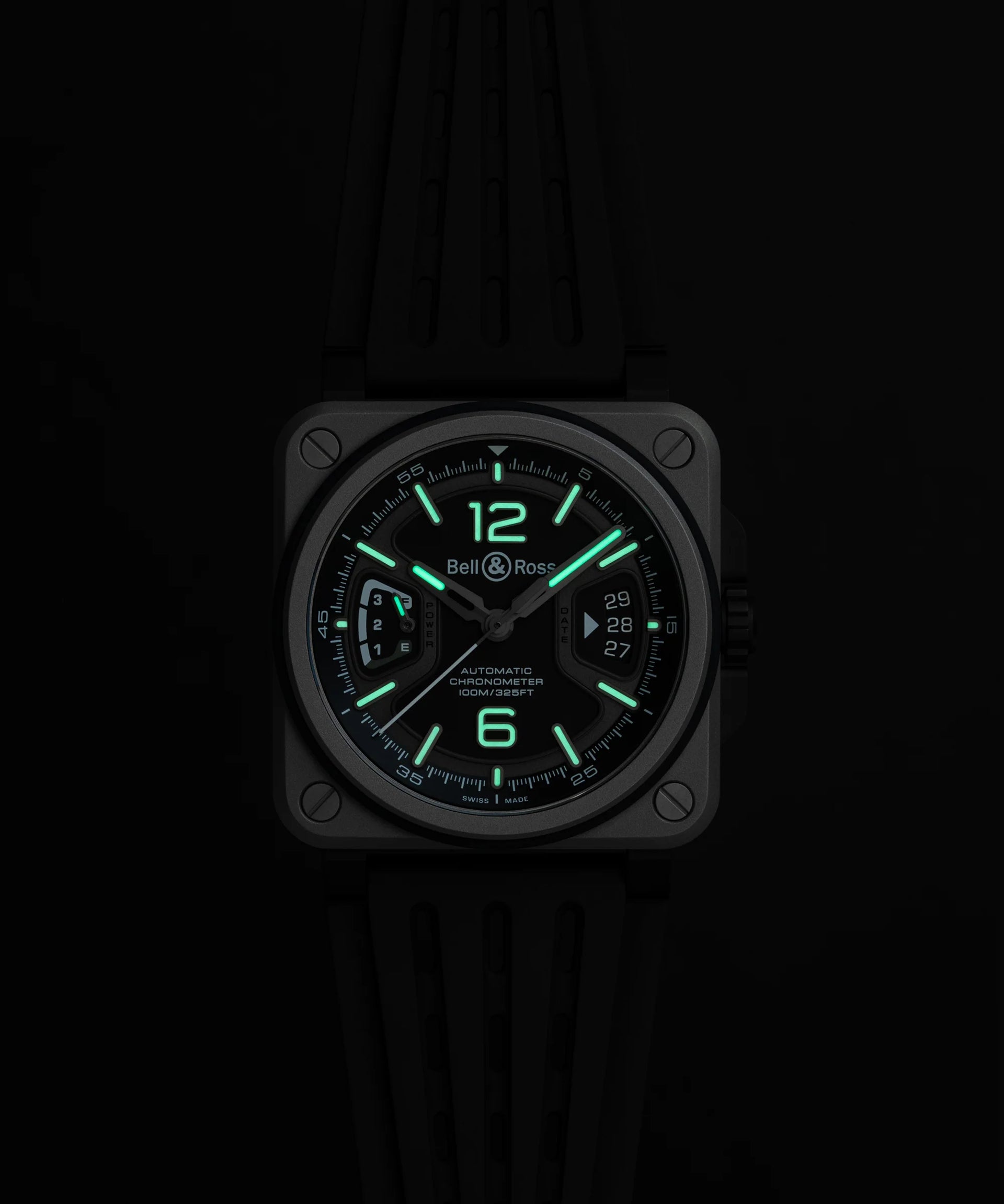 Bell & Ross BR-X3 Black Titanium Automatic BRX3R-BL-TI/SRB (Black Dial / 41mm)