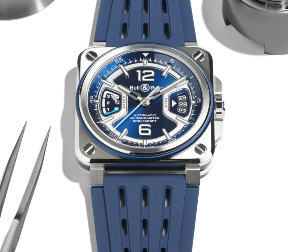 Bell & Ross BR-X3 Blue Steel Automatic BRX3R-BLU-ST/SRB (Blue Dial / 41mm)