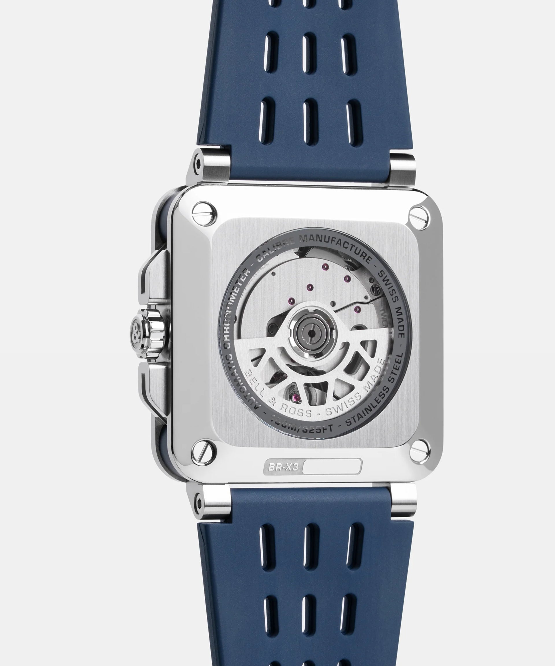 Bell & Ross BR-X3 Blue Steel Automatic BRX3R-BLU-ST/SRB (Blue Dial / 41mm)