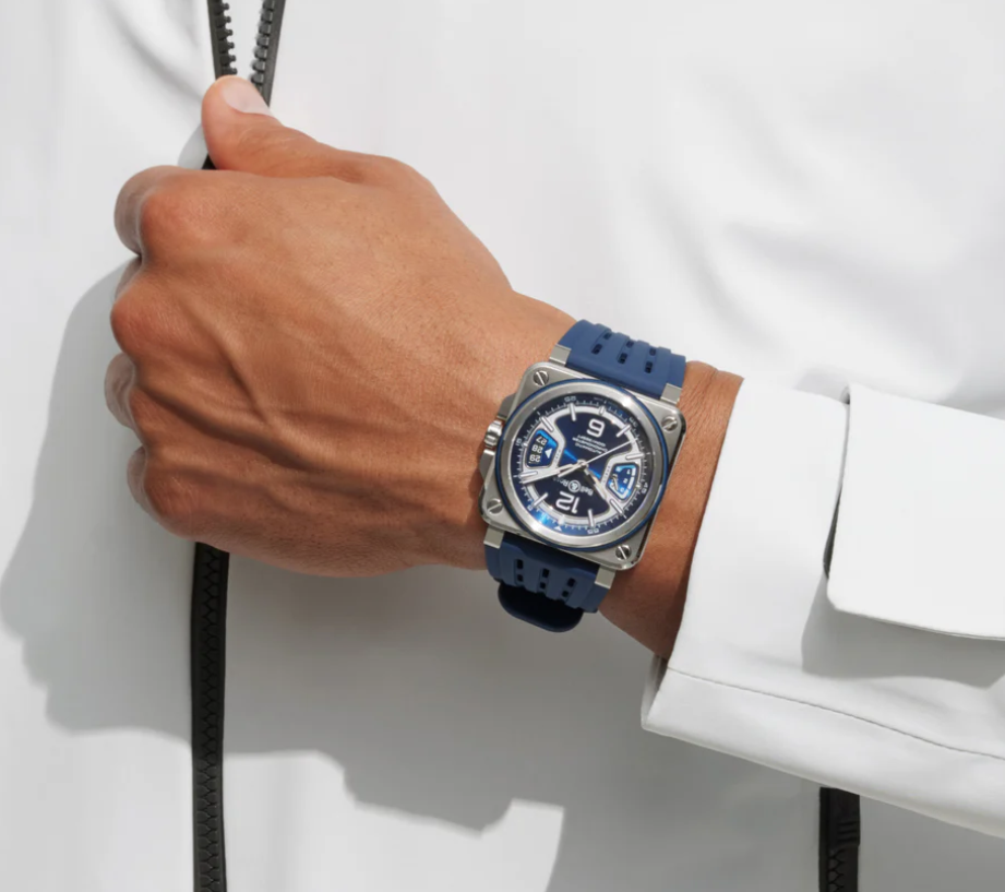 Bell & Ross BR-X3 Blue Steel Automatic BRX3R-BLU-ST/SRB (Blue Dial / 41mm)