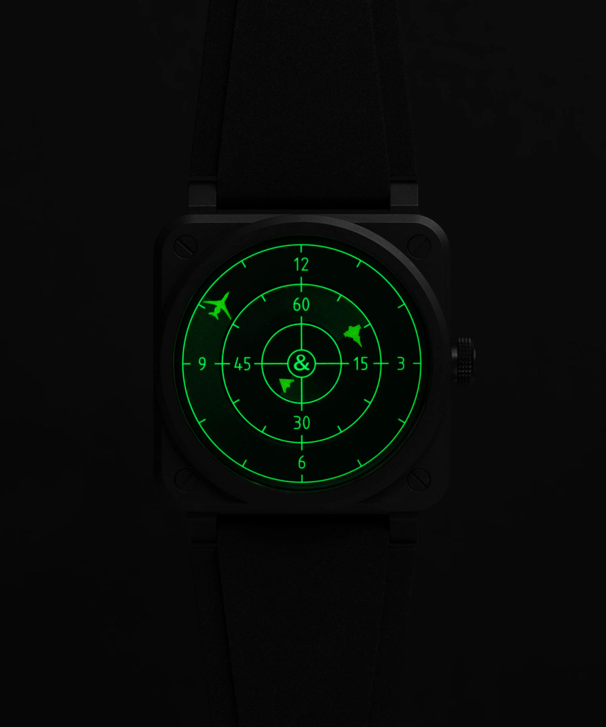 Bell & Ross BR 03 Green Radar Ceramic Limited Edition Automatic BR03A-GRDR-CE/SRB (Green Dial / 41mm)
