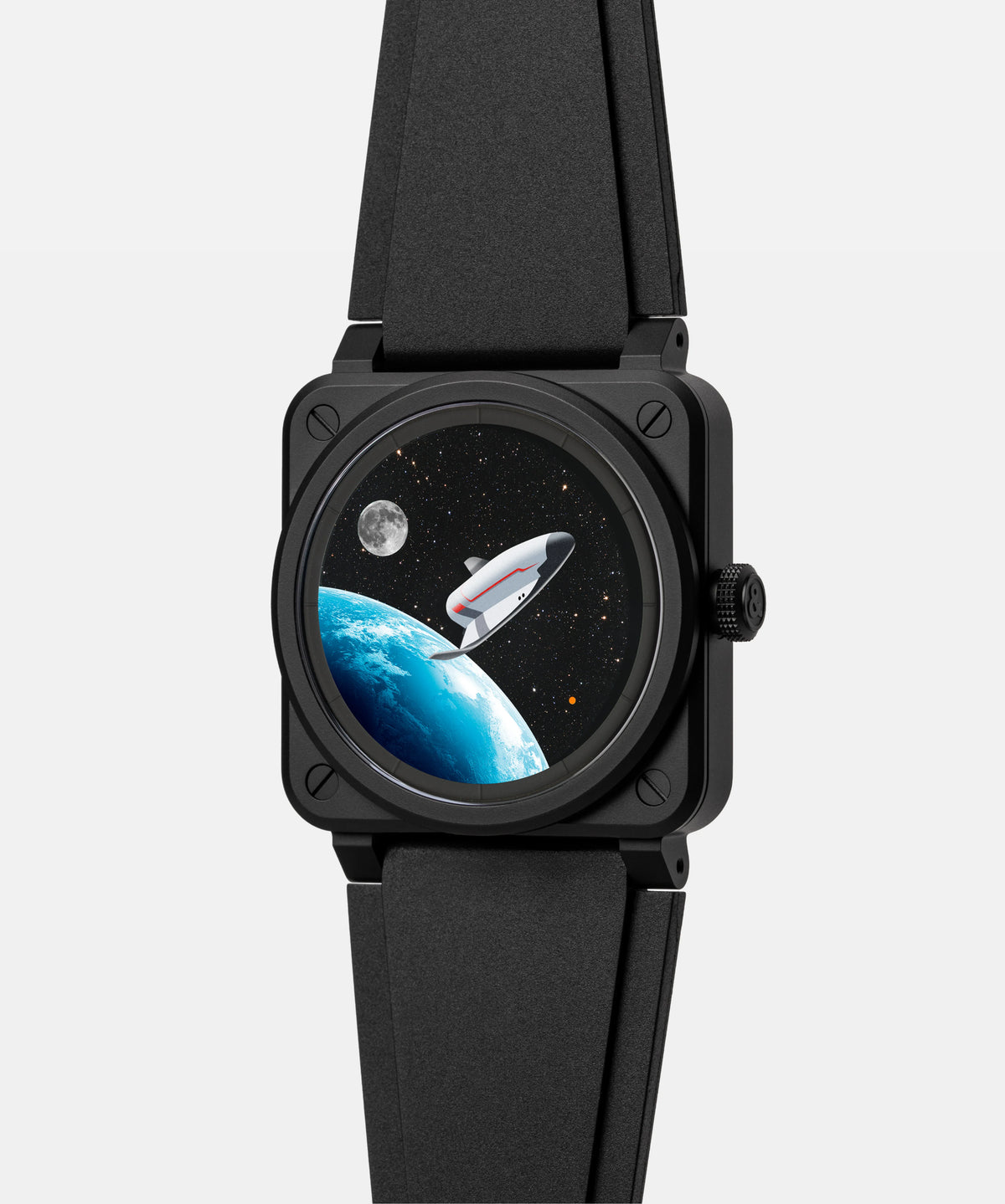 Bell & Ross BR 03 Space Mission Limited Edition Automatic BR03A-SPM-CE/SRB (Black Dial / 41mm)