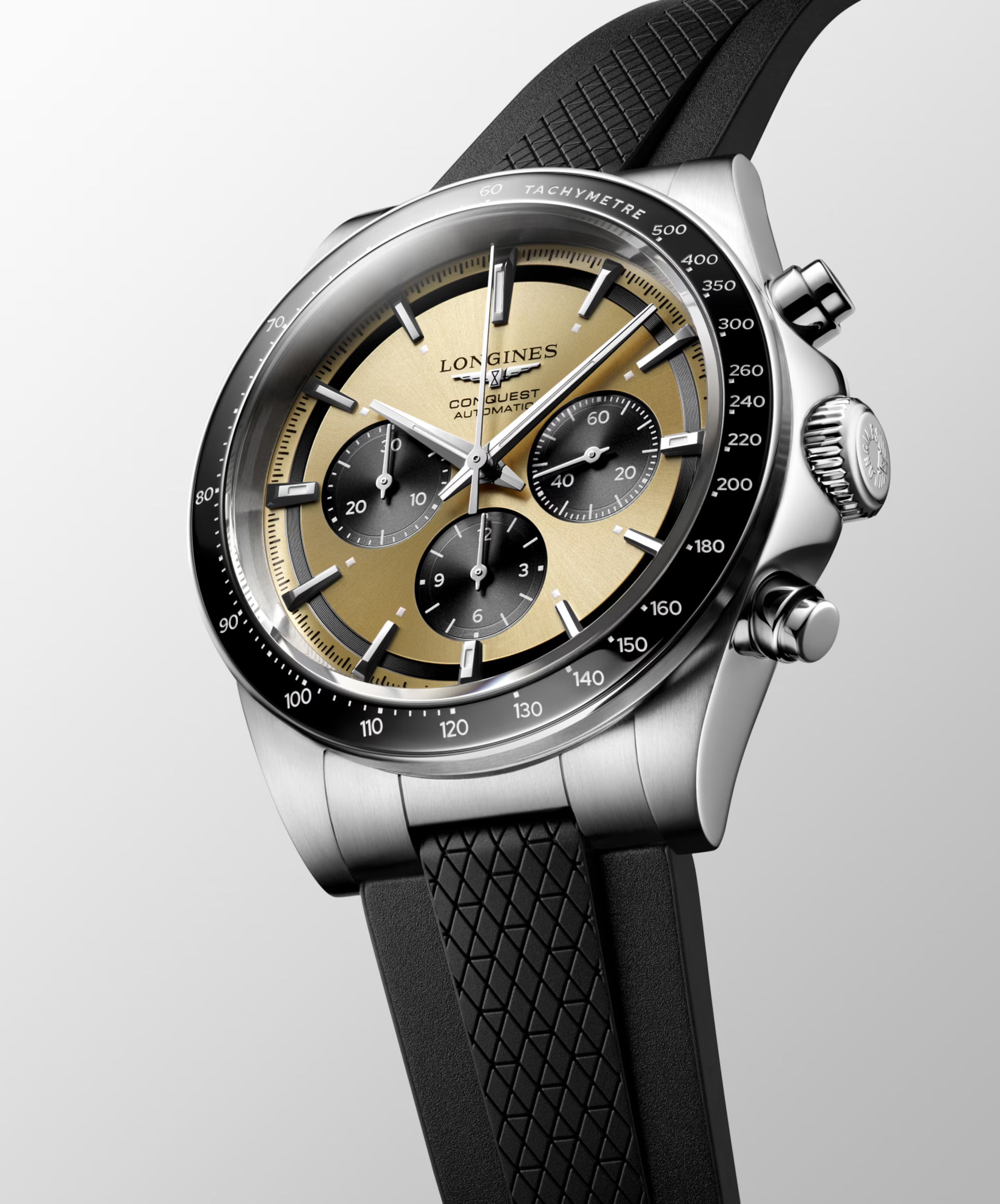 Longines Conquest Automatic Chronograph (Champagne Dial / 42mm)