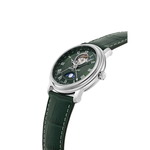 Frederique Constant Classics Heart Beat Moonphase Date Automatic (Green Dial / 40mm)
