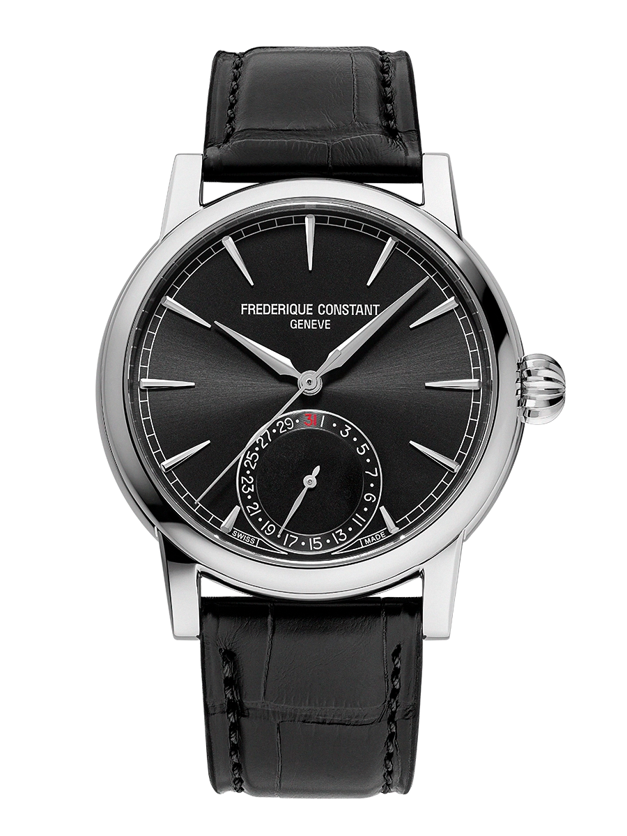 Frederique Constant Manufacture Classic Date Automatic (Black Dial / 40mm)