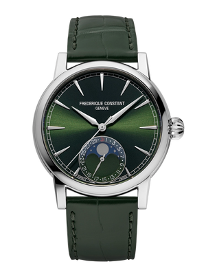 Frederique Constant Manufacture Classics Moonphase Date Automatic (Green Dial / 40mm)