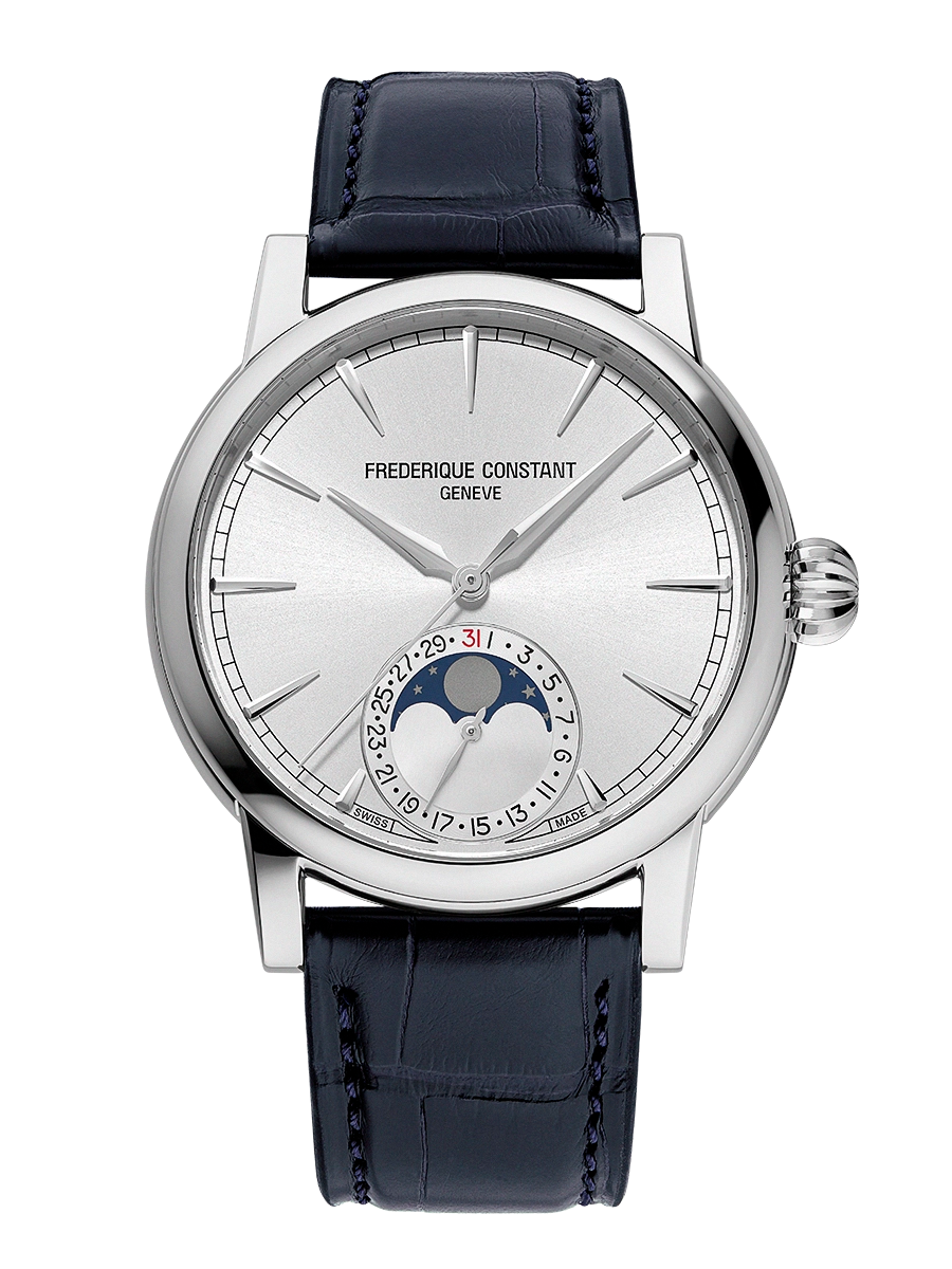 Frederique Constant Manufacture Classics Moonphase Date Automatic (Silver Dial / 40mm)