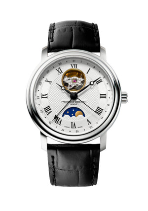 Frederique Constant Classics Heart Beat Moonphase Date Automatic (Silver Dial / 40mm)