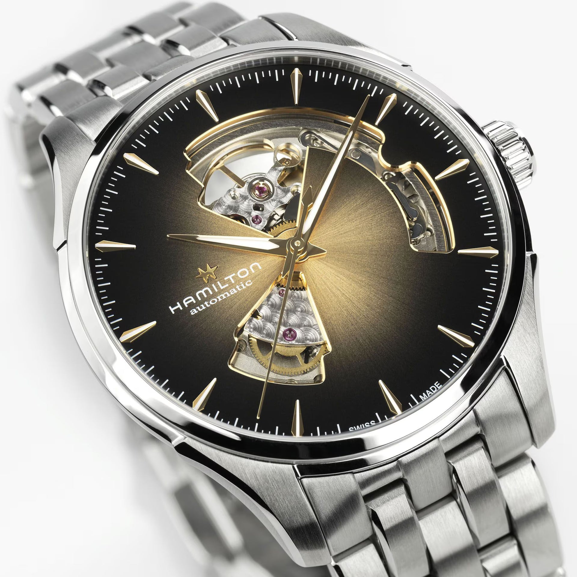 Hamilton Jazzmaster Open Heart Auto (Champagne Dial / 40mm)