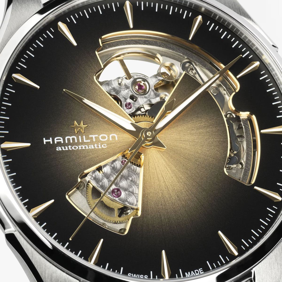 Hamilton Jazzmaster Open Heart Auto (Champagne Dial / 40mm)