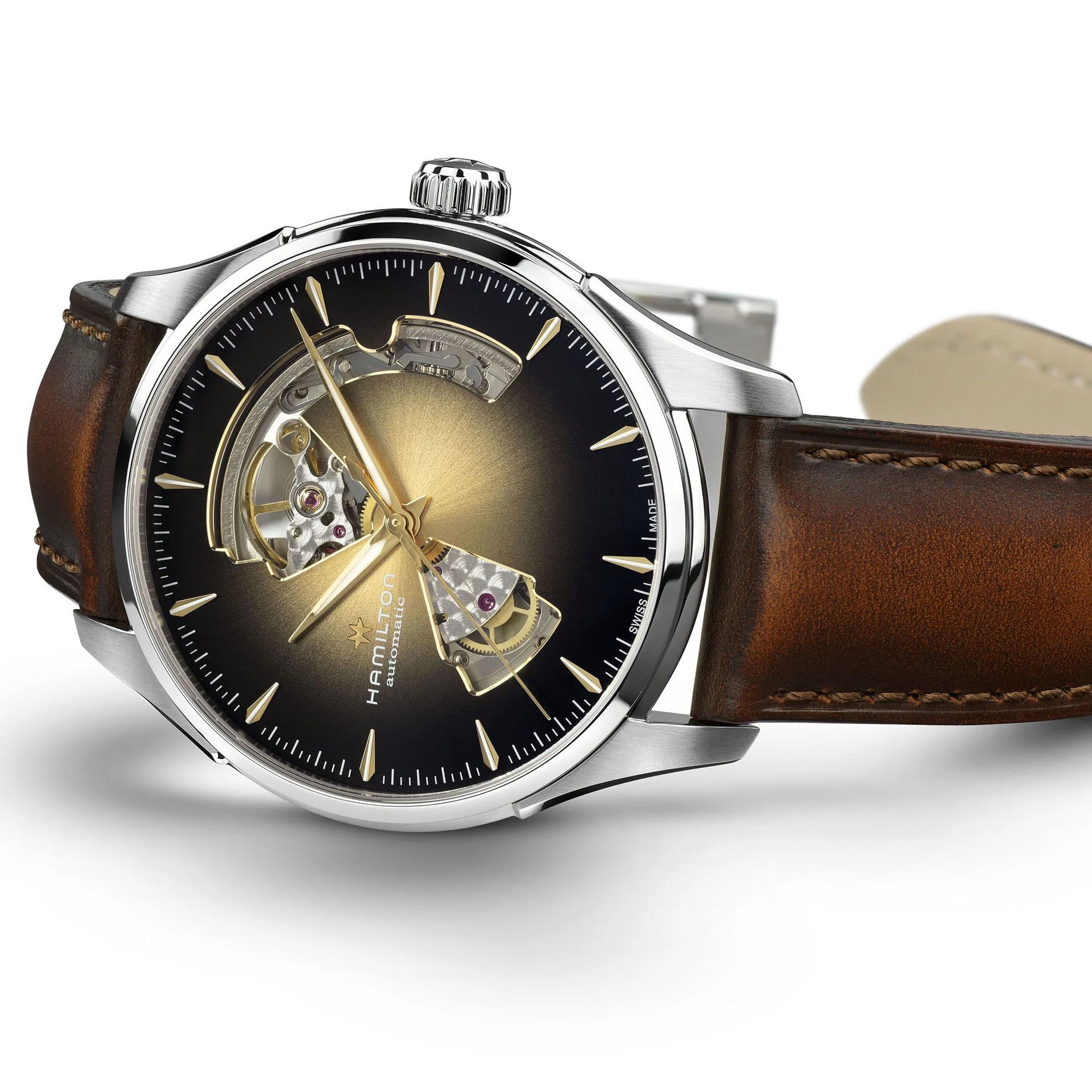 Hamilton Jazzmaster Open Heart Auto (Champagne Dial / 40mm)
