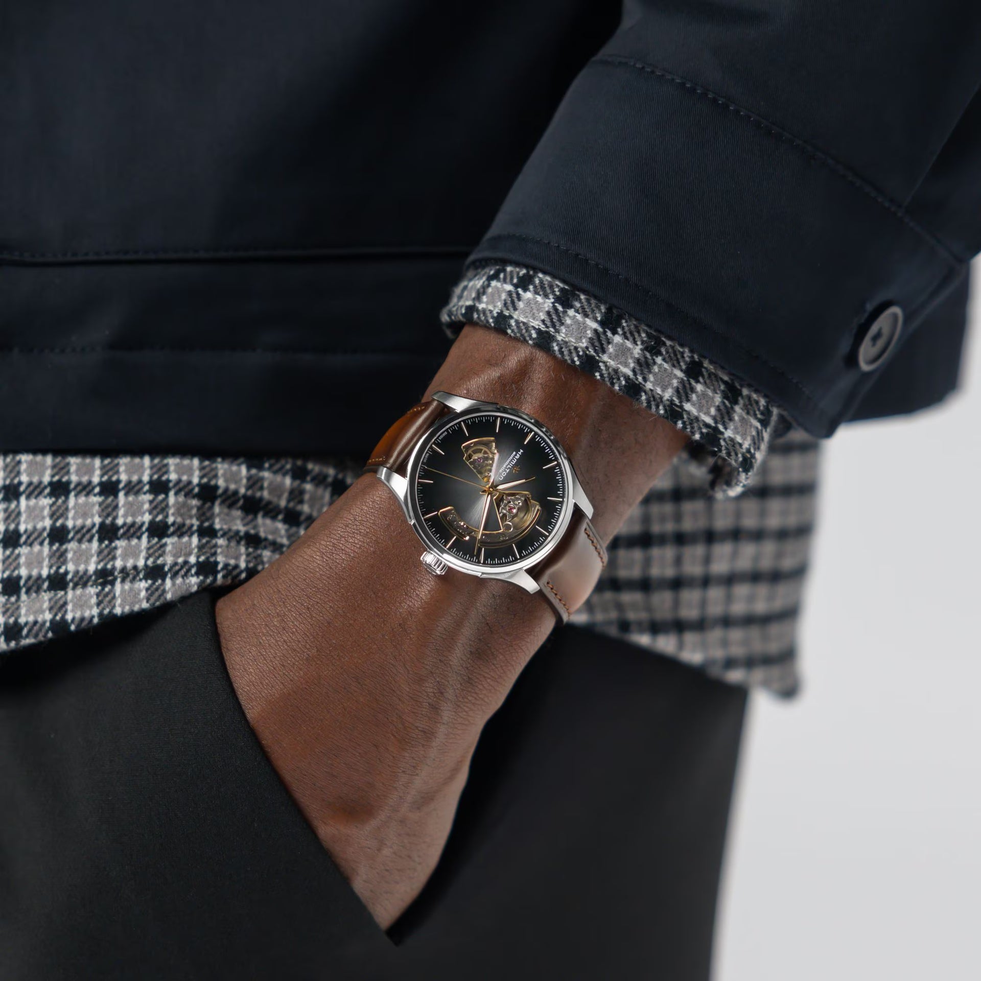 Hamilton Jazzmaster Open Heart Auto (Silver Dial / 40mm)