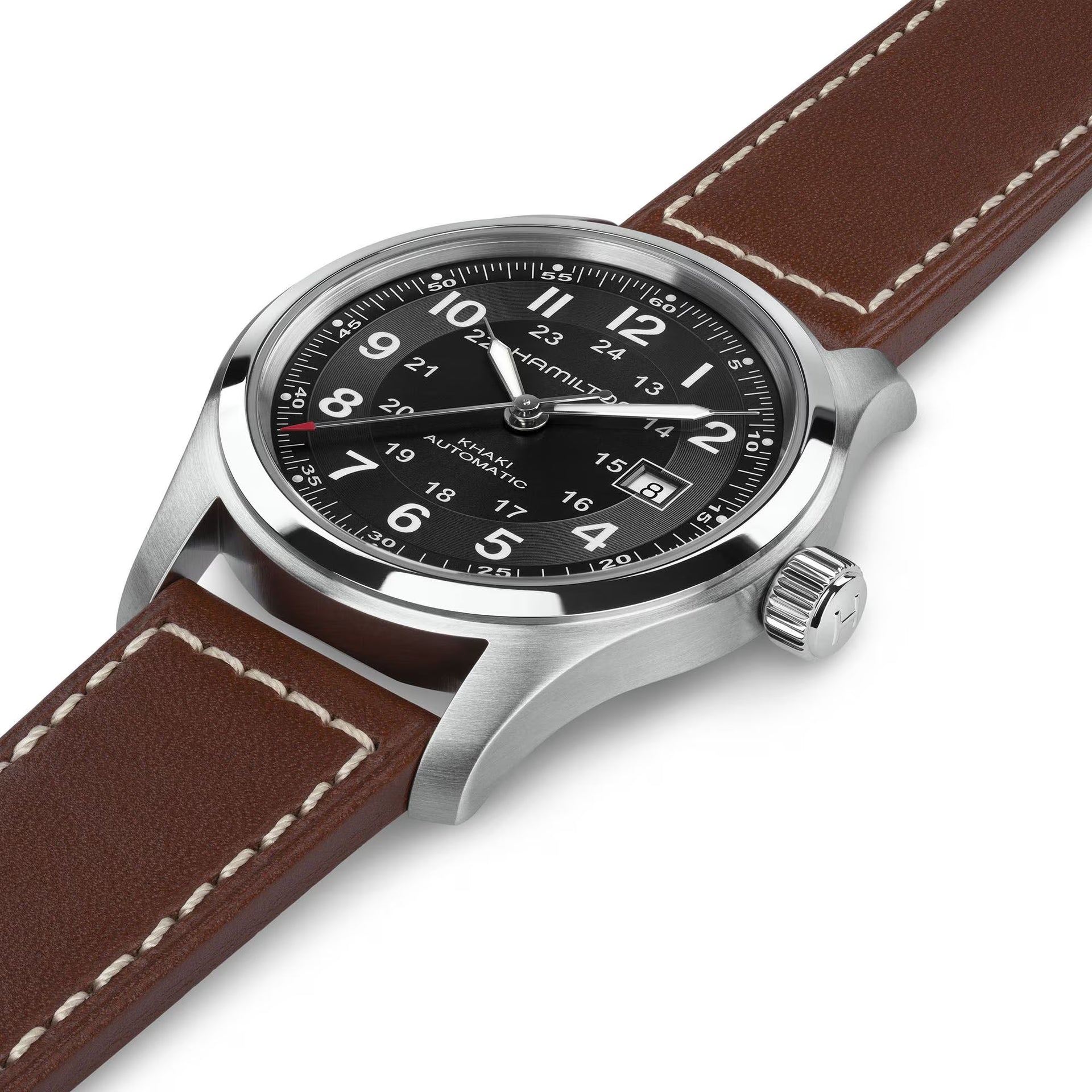Hamilton Khaki Field Auto (cadran noir / 38mm)