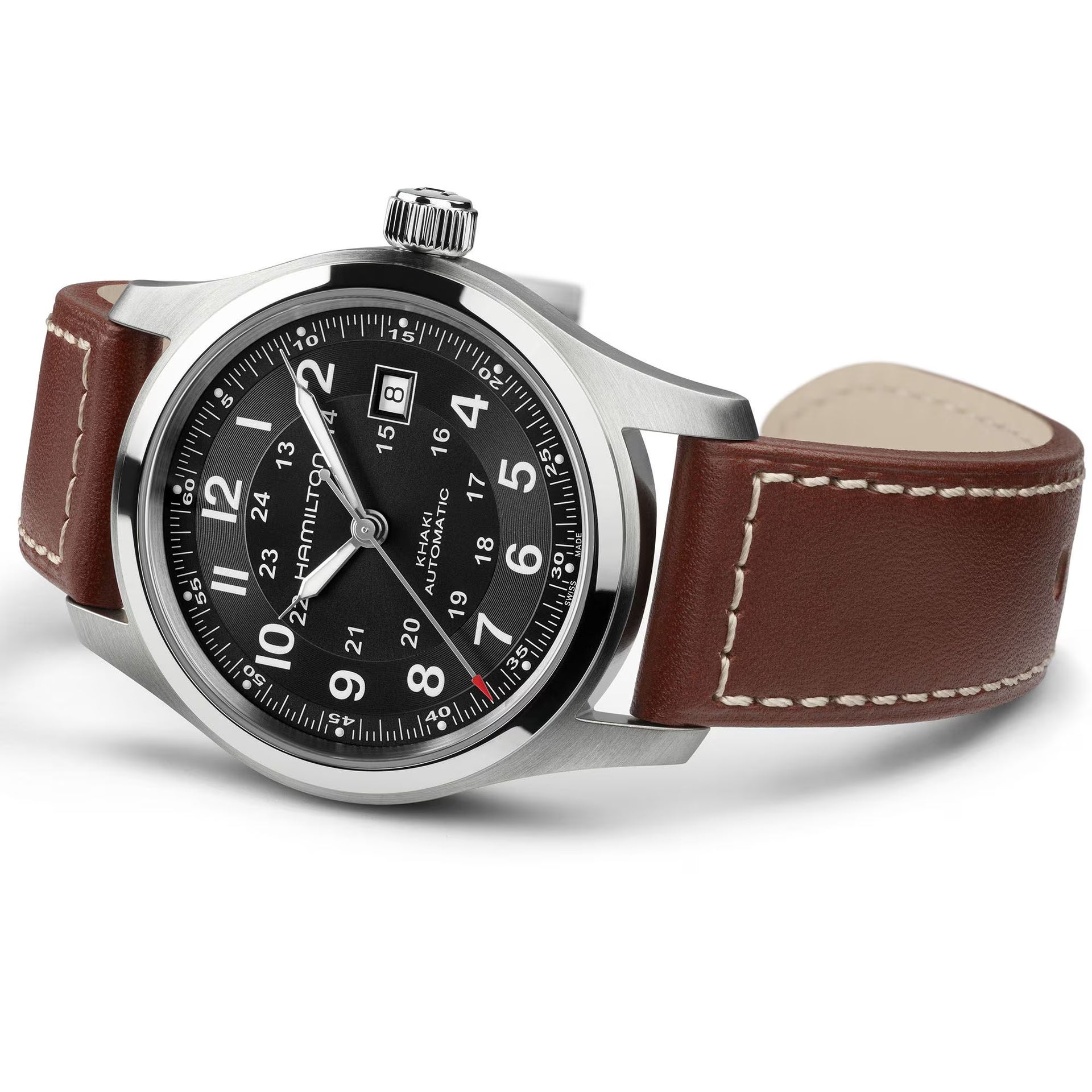Hamilton Khaki Field Auto (cadran noir / 38mm)