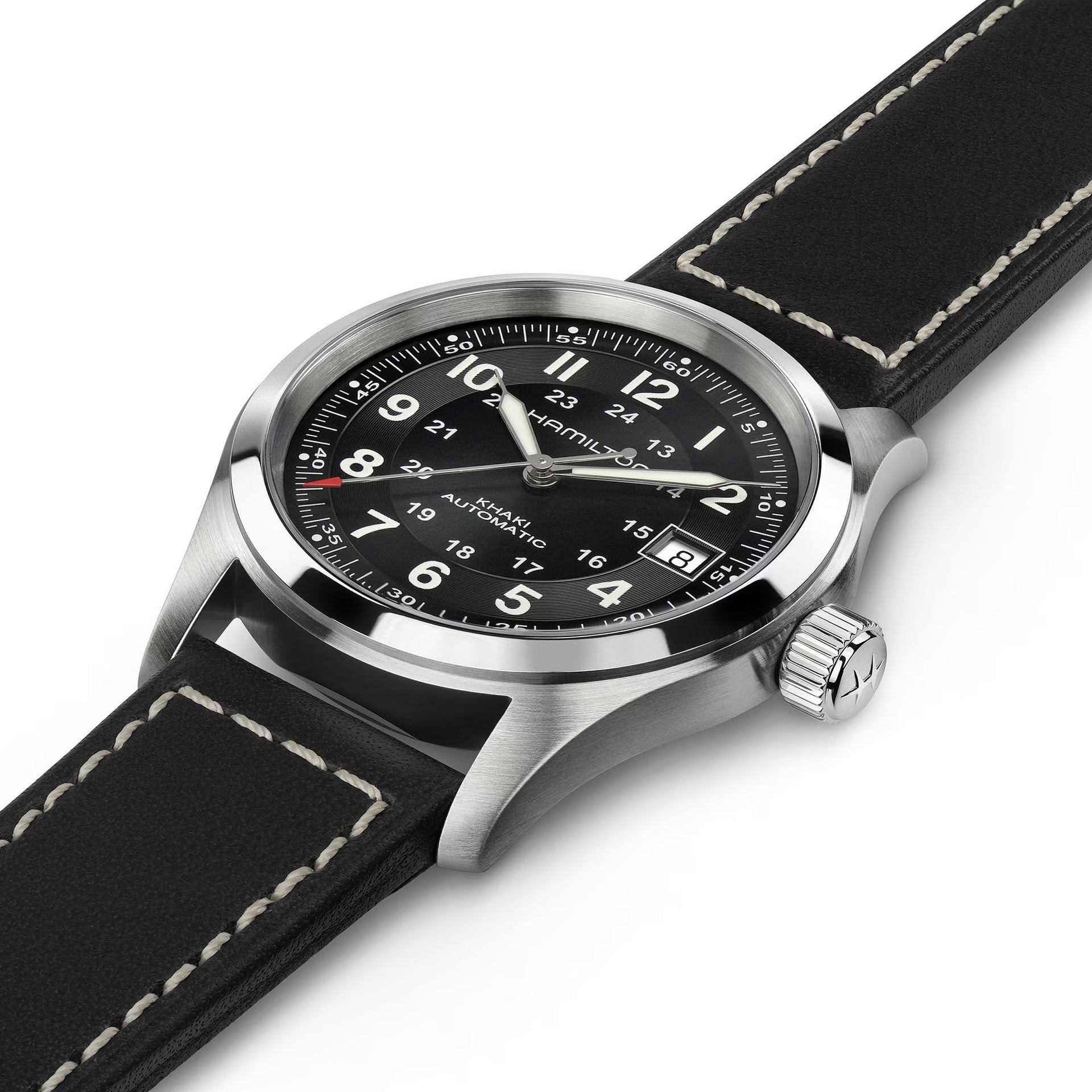 Hamilton Khaki Field Auto (cadran noir / 38mm)