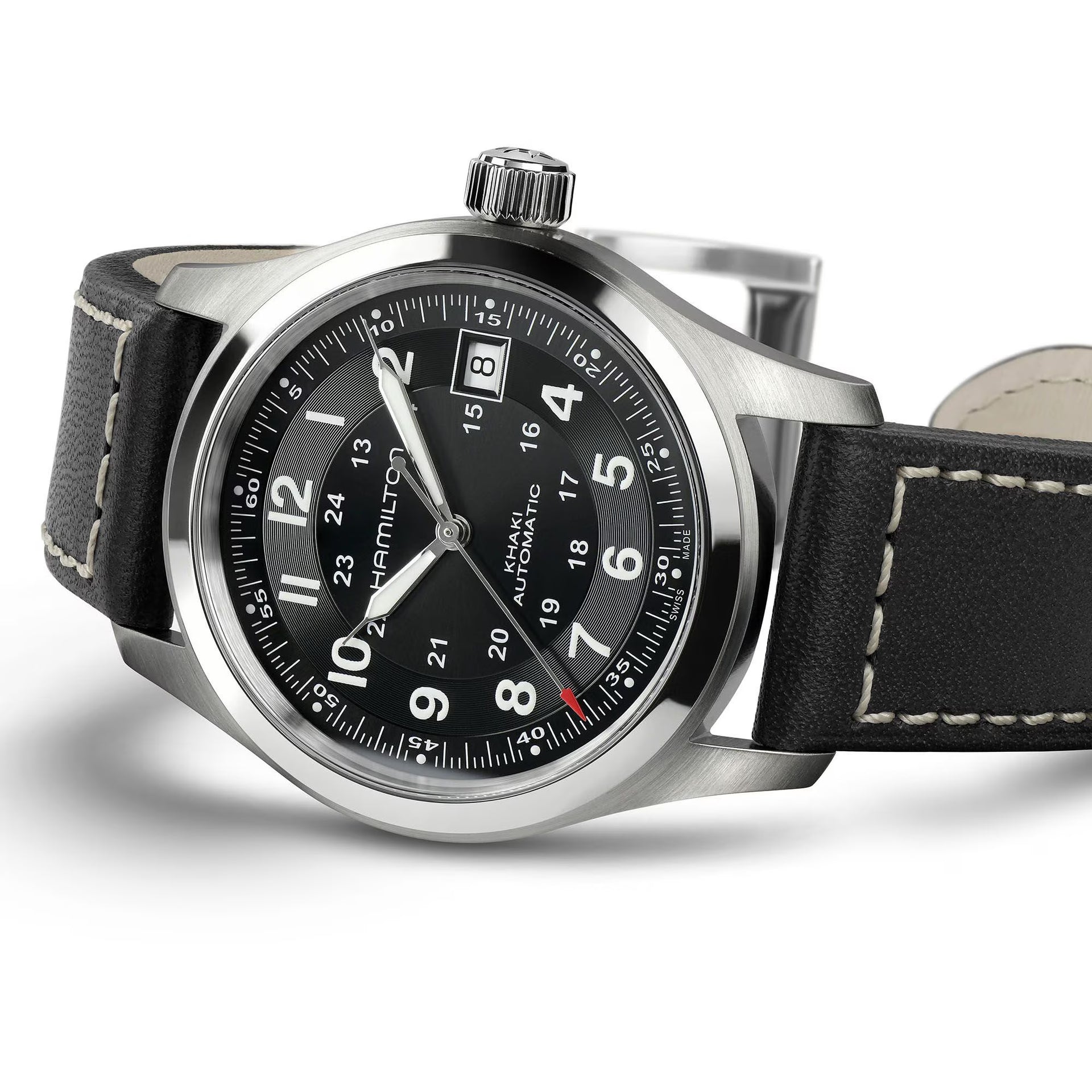Hamilton Khaki Field Auto (cadran noir / 38mm)