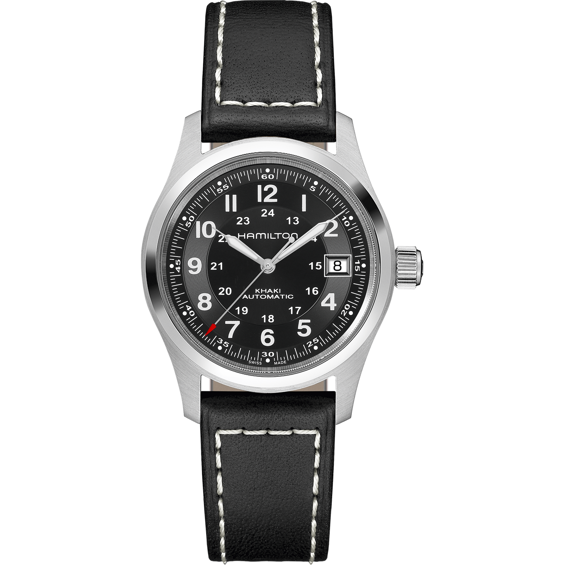 Hamilton Khaki Field Auto (cadran noir / 38mm)