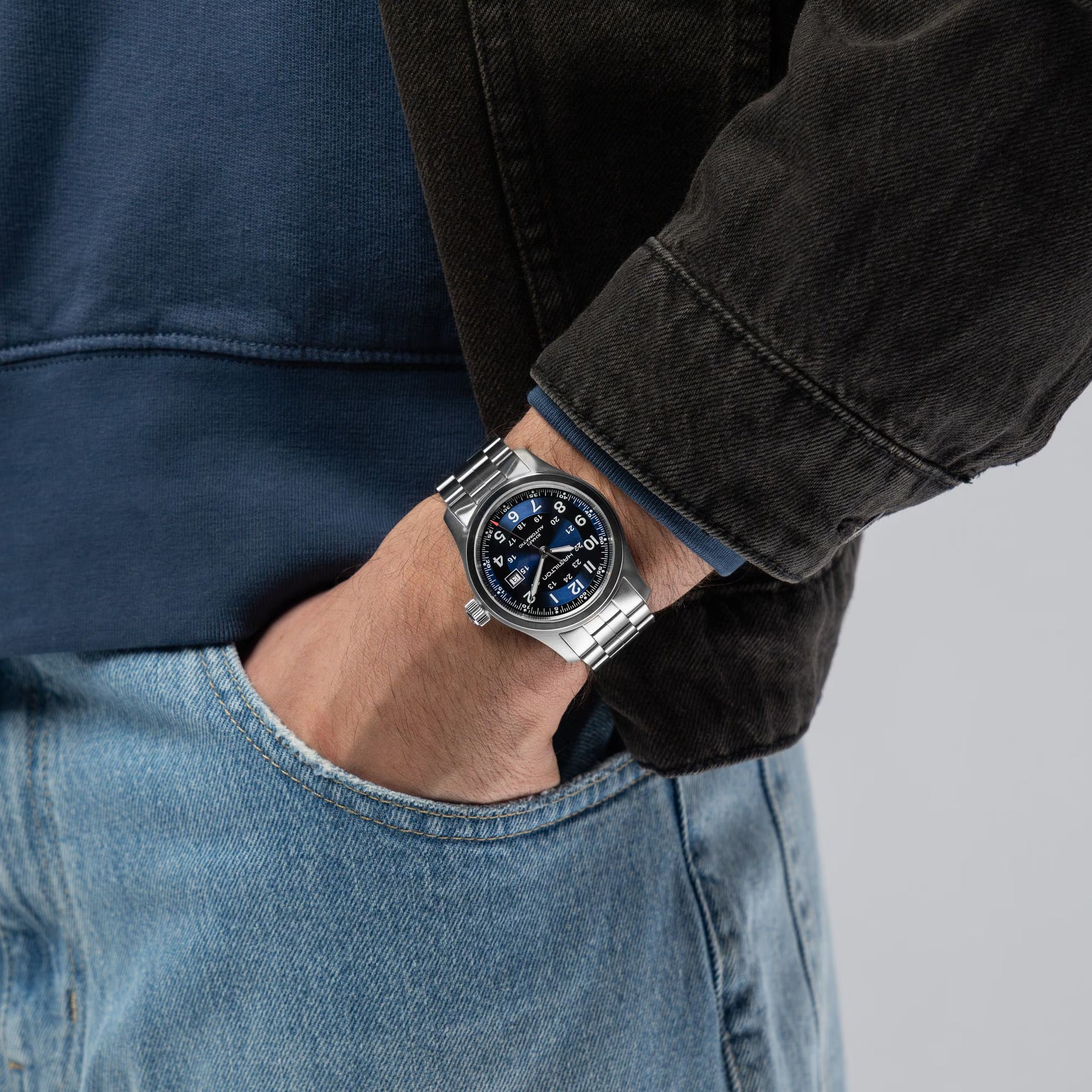 Hamilton Khaki Field Auto (Blue Dial / 38mm)