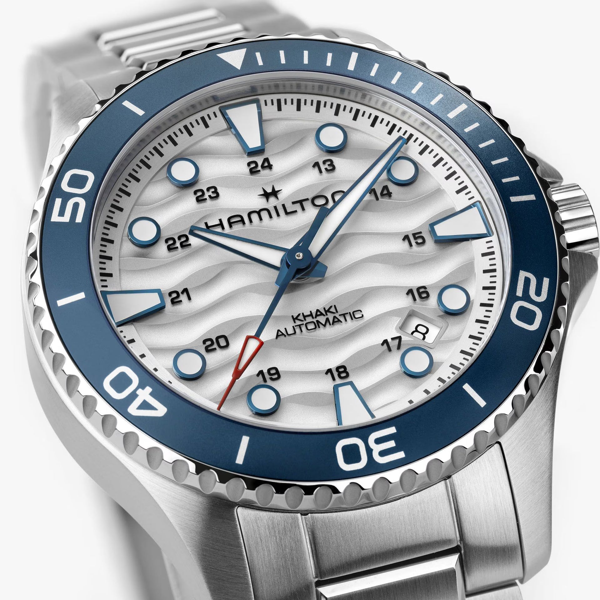 Hamilton Khaki Navy Scuba Auto (White Dial / 40mm)