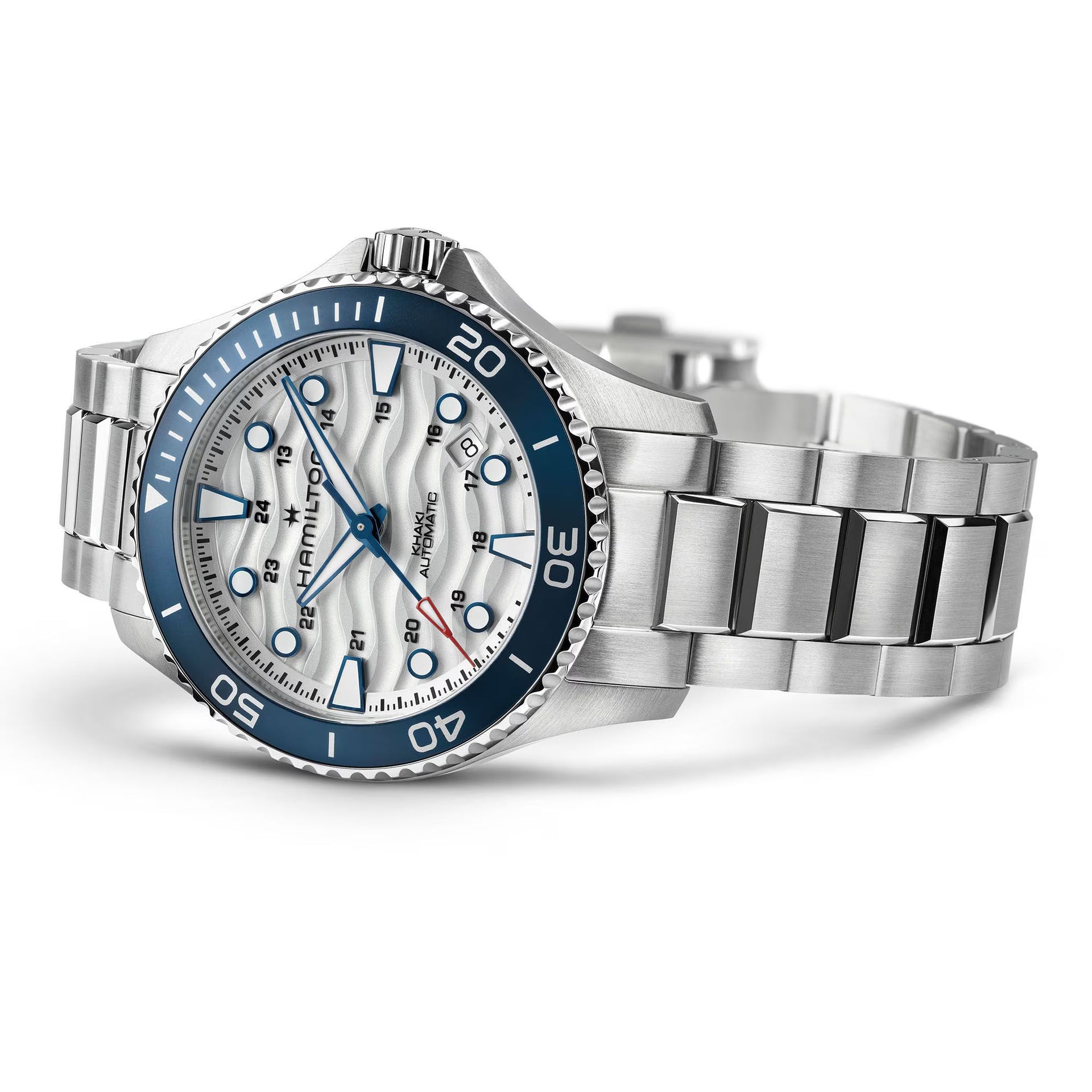 Hamilton Khaki Navy Scuba Auto (White Dial / 40mm)