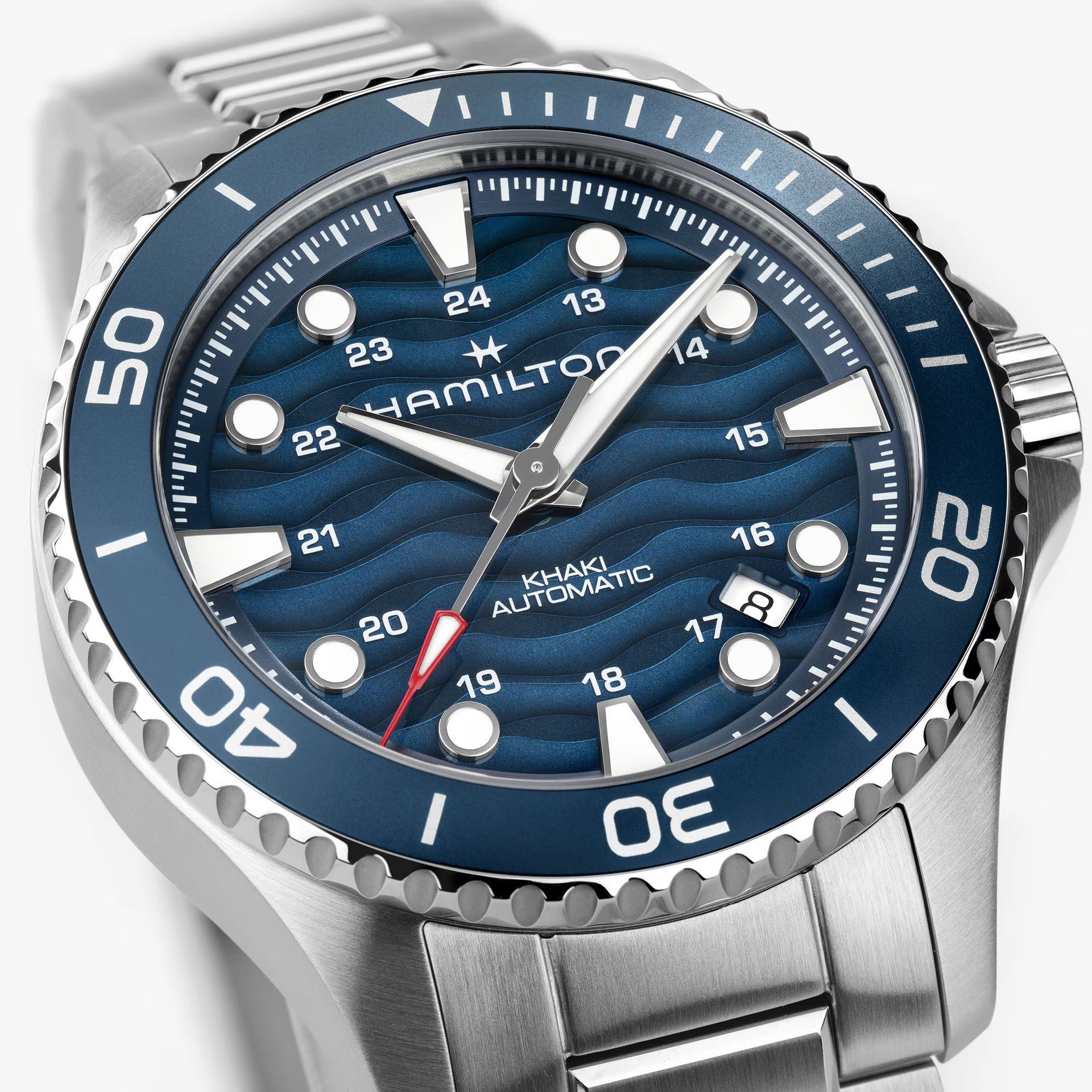 Hamilton Khaki Navy Scuba Auto (Blue Dial / 40mm)