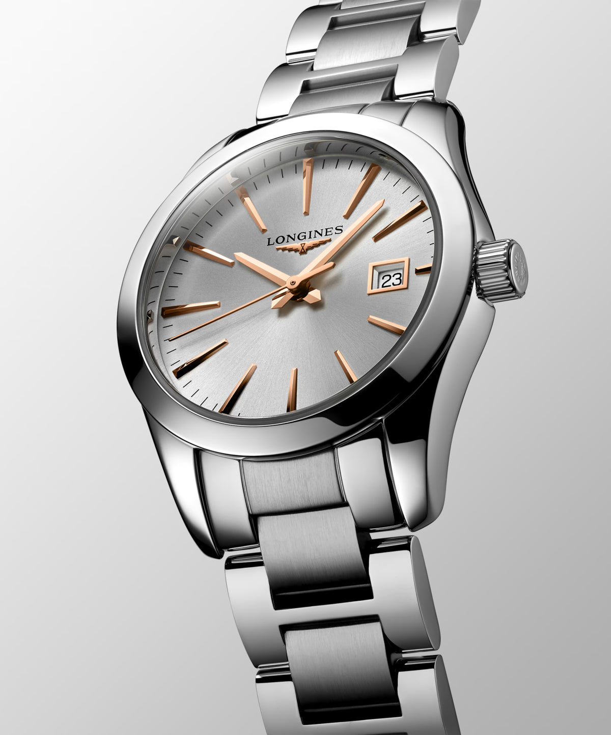 Longines Conquest Classic Quartz (Silver Dial / 29mm)