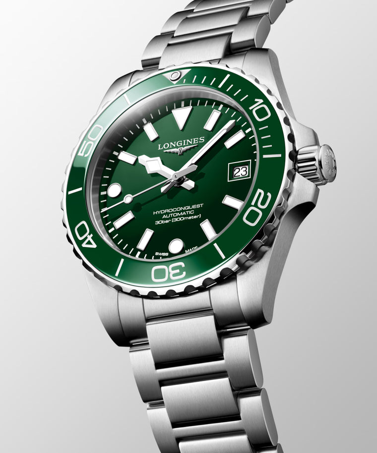 Longines HydroConquest Automatic (Green Dial / 39mm)