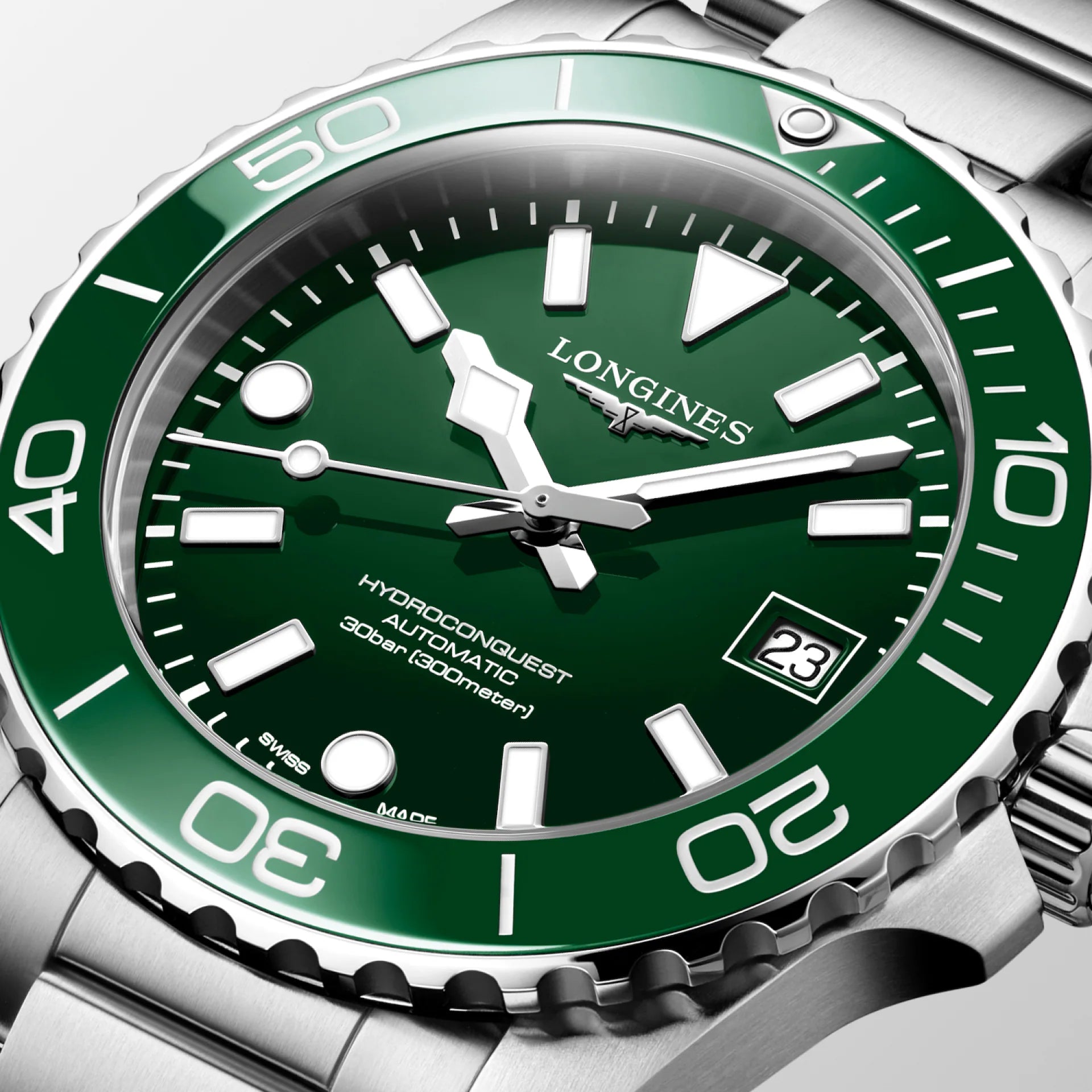 Longines HydroConquest Automatic (Green Dial / 39mm)