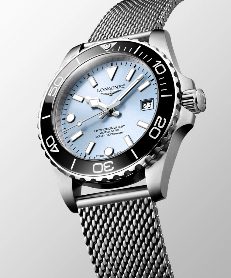 Longines HydroConquest Automatic (Ice Blue Dial / 39mm)