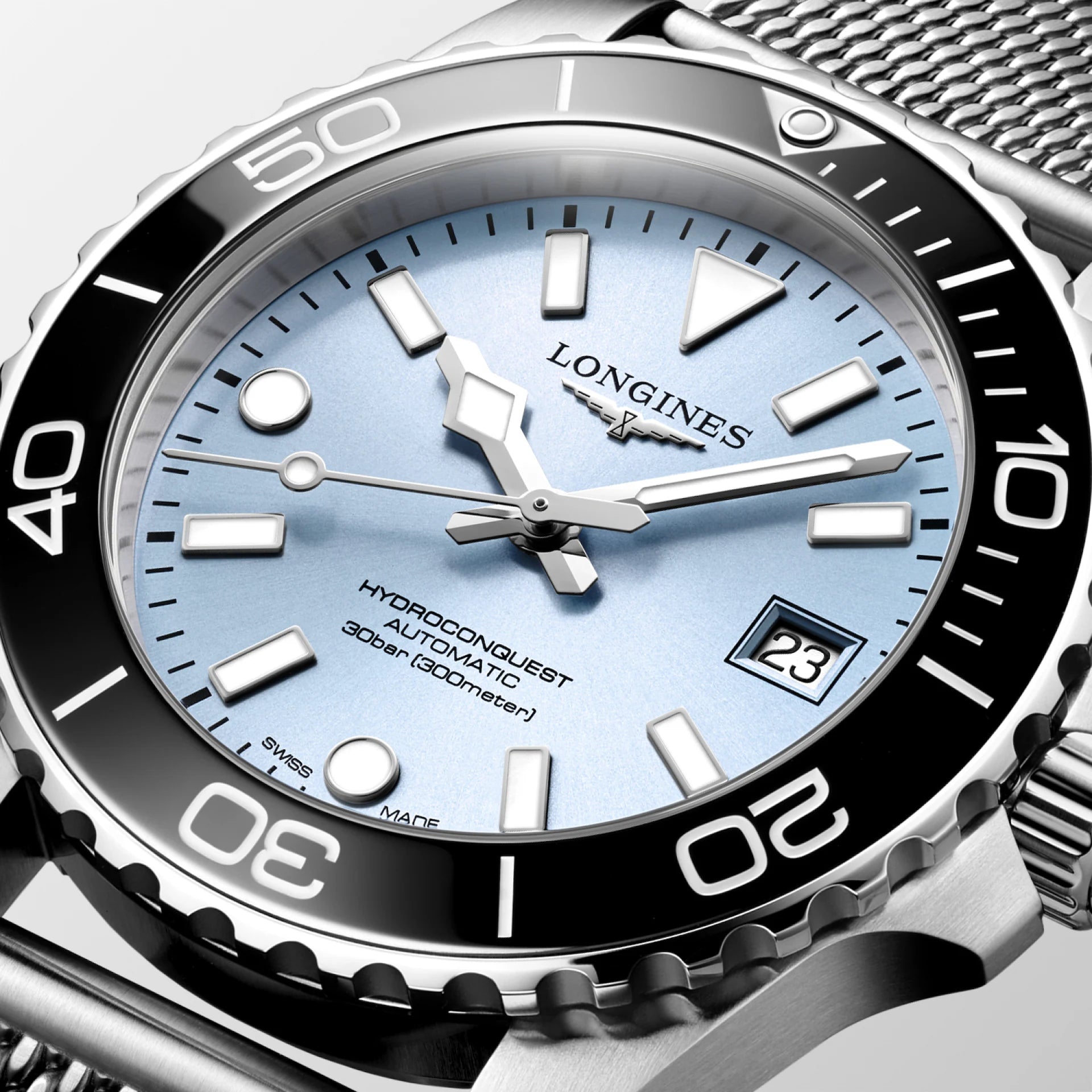 Longines HydroConquest Automatic (Ice Blue Dial / 39mm)