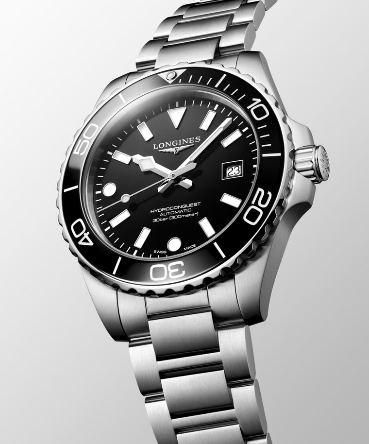 Longines HydroConquest Automatic (Black Dial / 42mm)