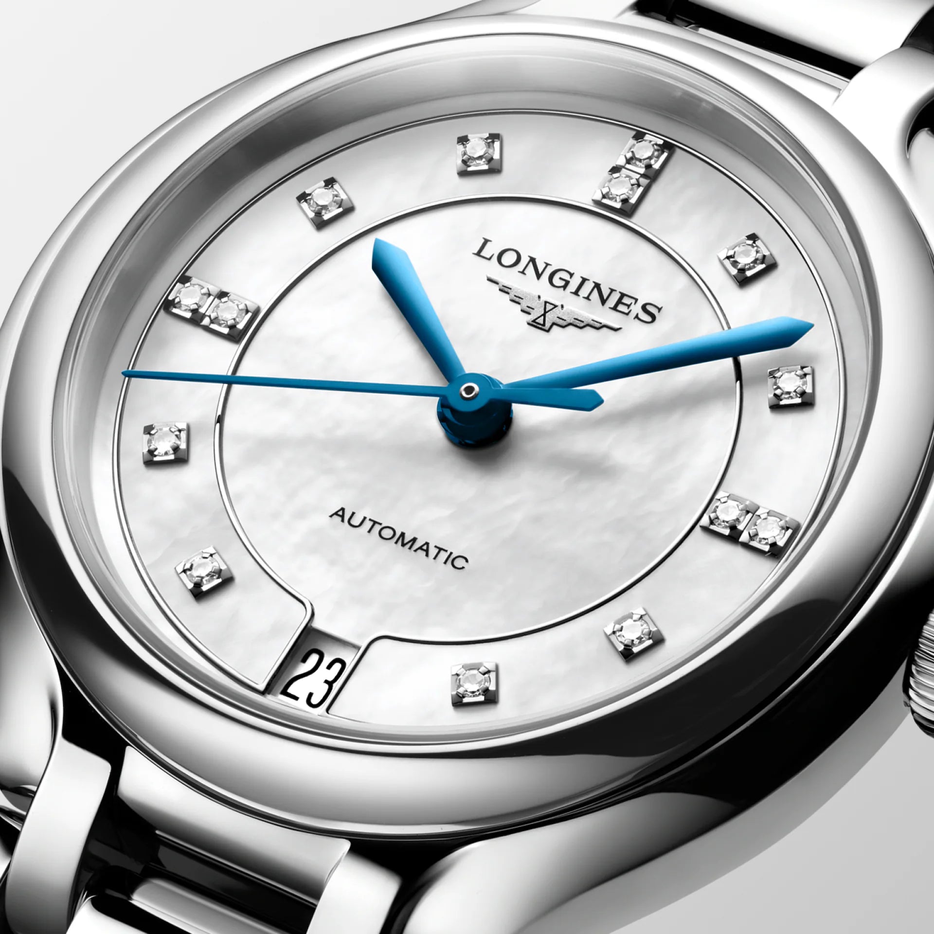 Longines Primaluna Automatic (White Dial / 34mm)