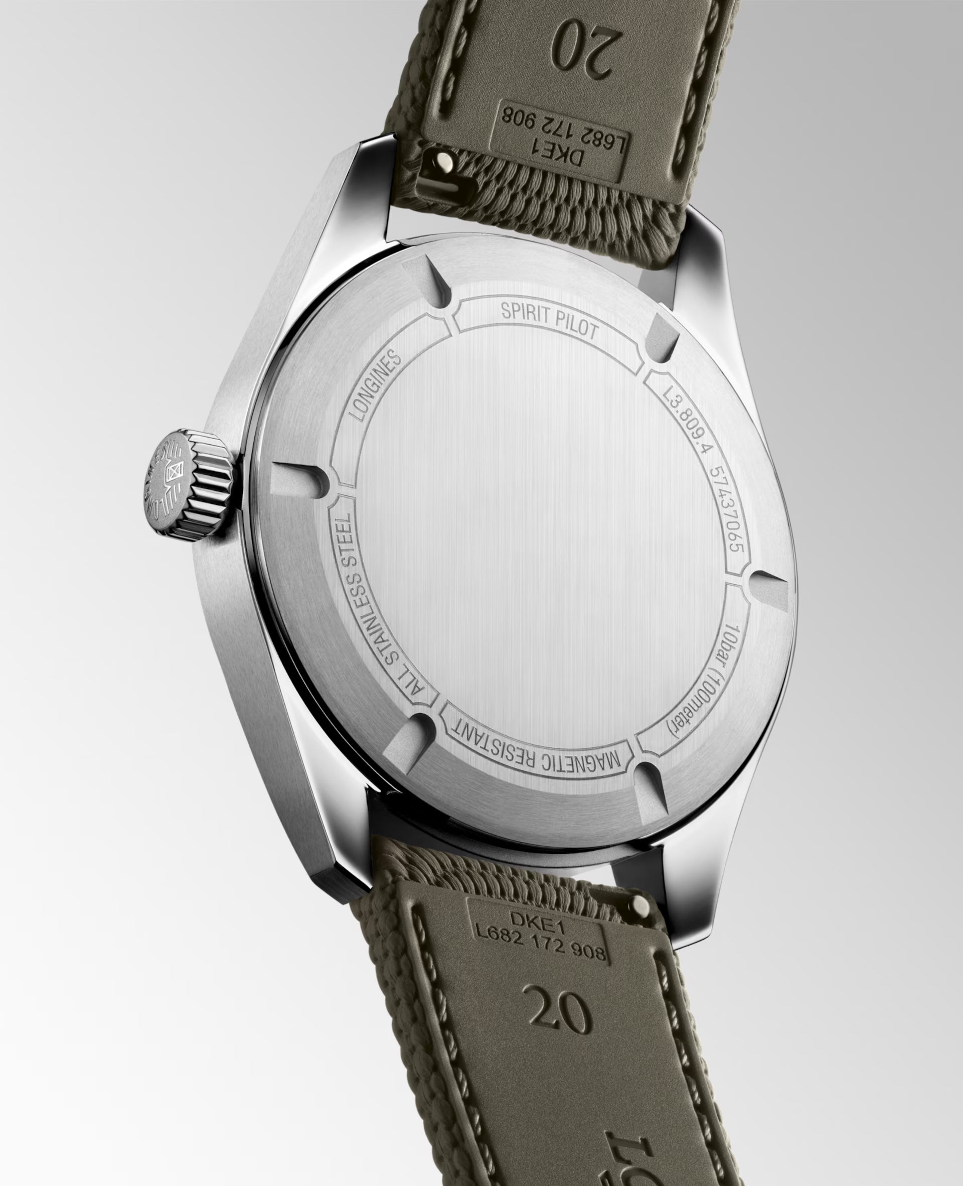 Longines Spirit Pilot Automatic (Black Dial / 39mm)