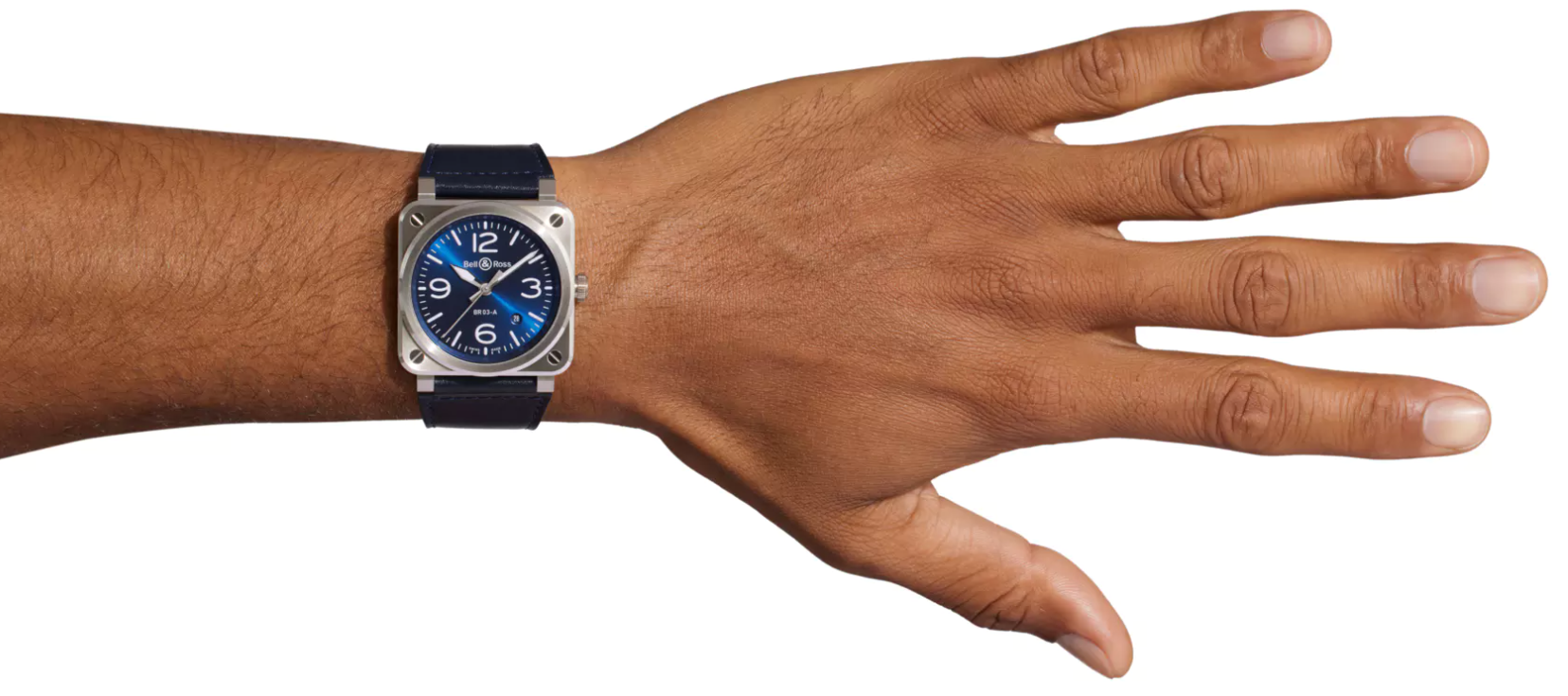 Bell & Ross BR 03 Blue Steel Automatic BR03A-BLU-ST/SCA (Blue Dial / 41mm)