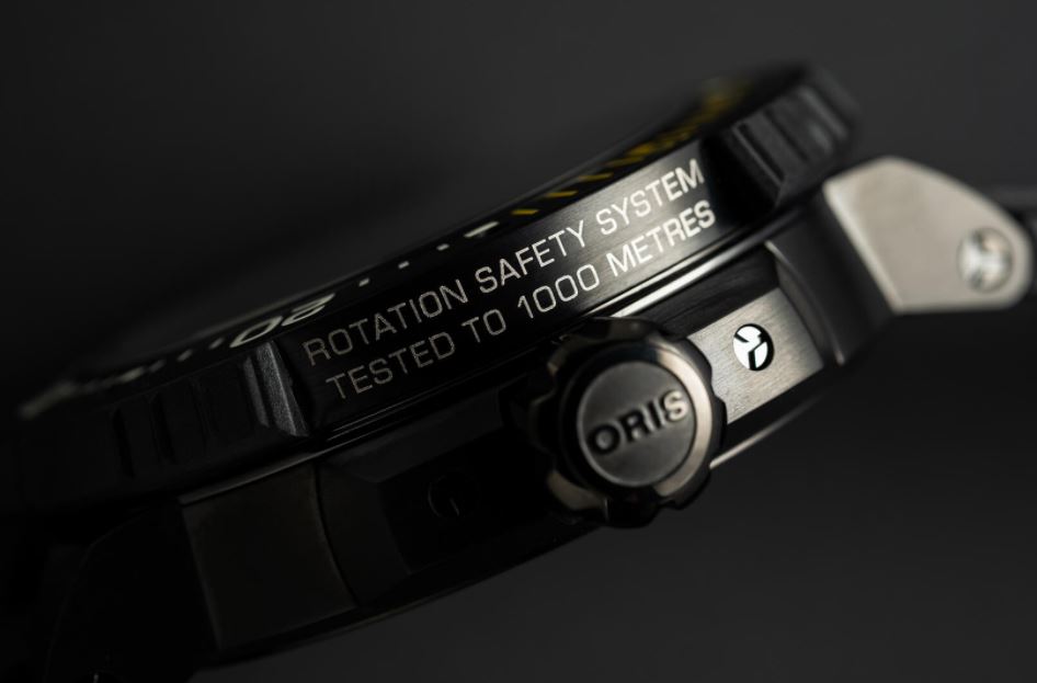 Oris AquisPro Date Calibre 400 Automatic REF#40077677754-0742664BTEB (Black Dial / 49.5mm)