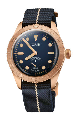 Oris Divers Sixty-Five 'Carl Brashear Calibre 401' Limited Edition Automatic (Blue Dial / 40mm)