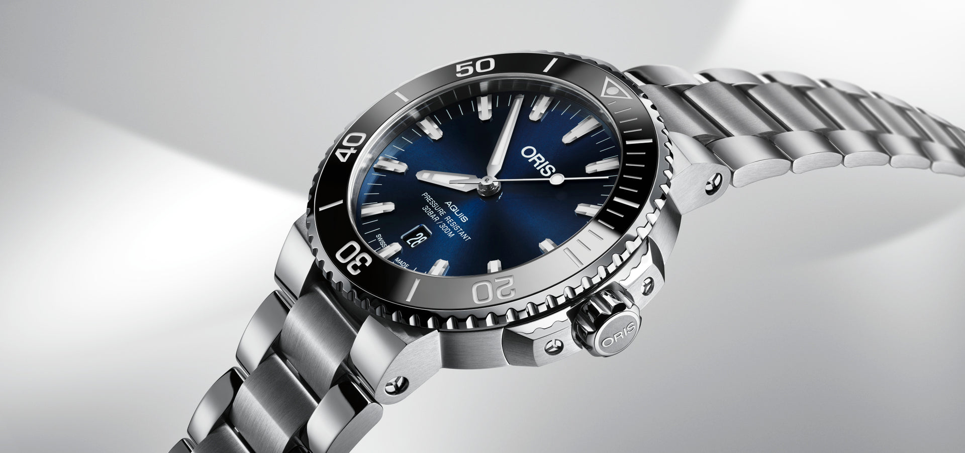 Oris Aquis Date Automatic REF#73377304135 (Blue Dial / 43.5mm)