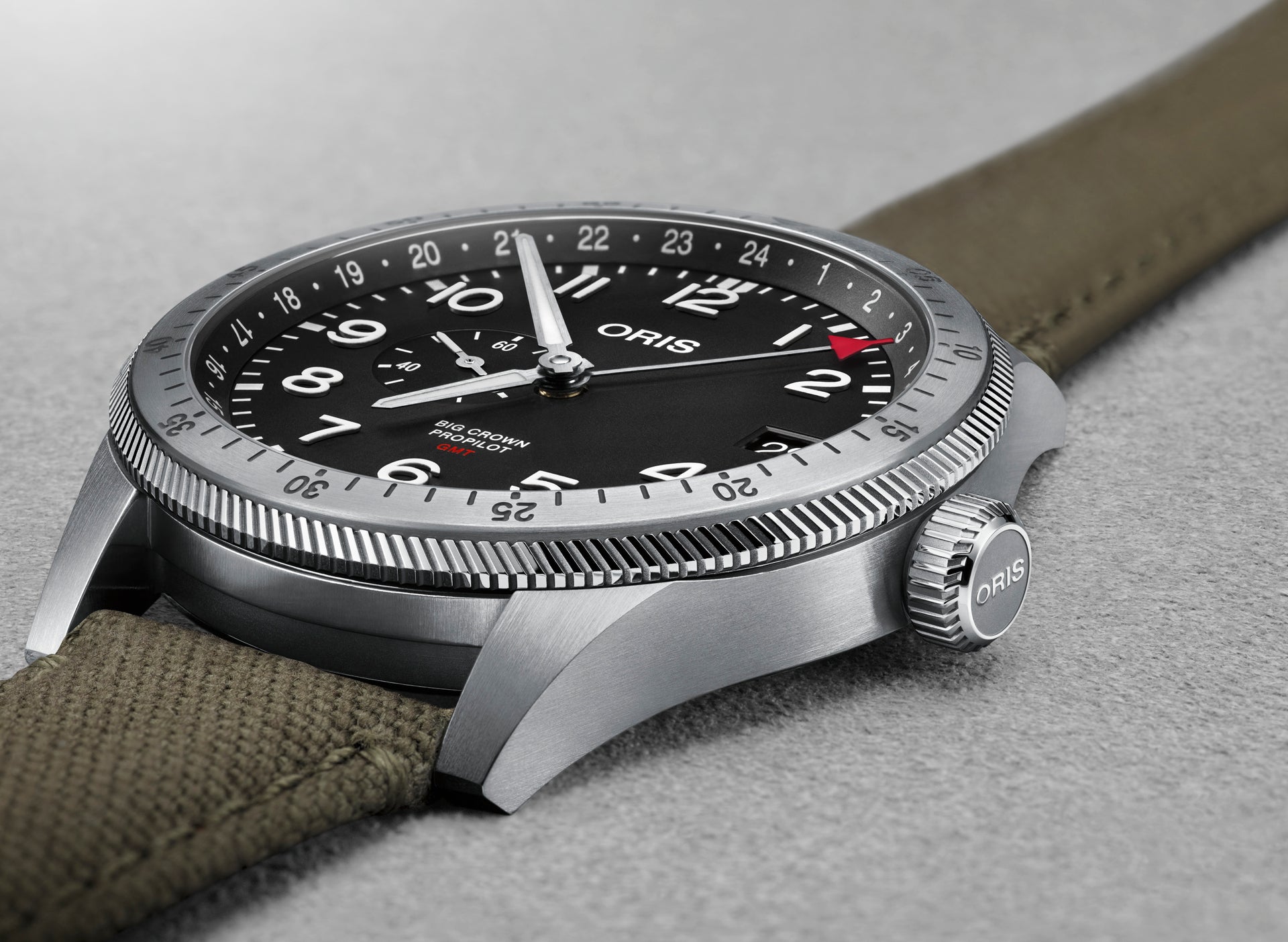 Oris Big Crown ProPilot Timer GMT Automatic REF#74877564064 (Black Dial / 44mm)