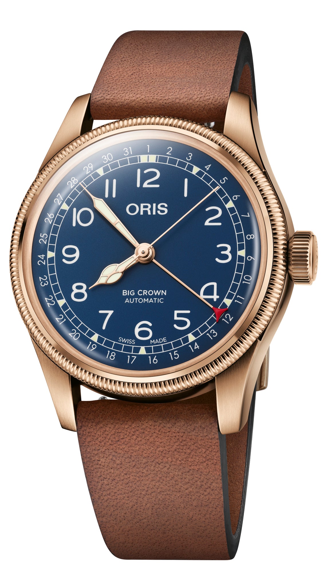 Oris Big Crown Pointer Date Bronze Automatic (Blue Dial / 40mm)