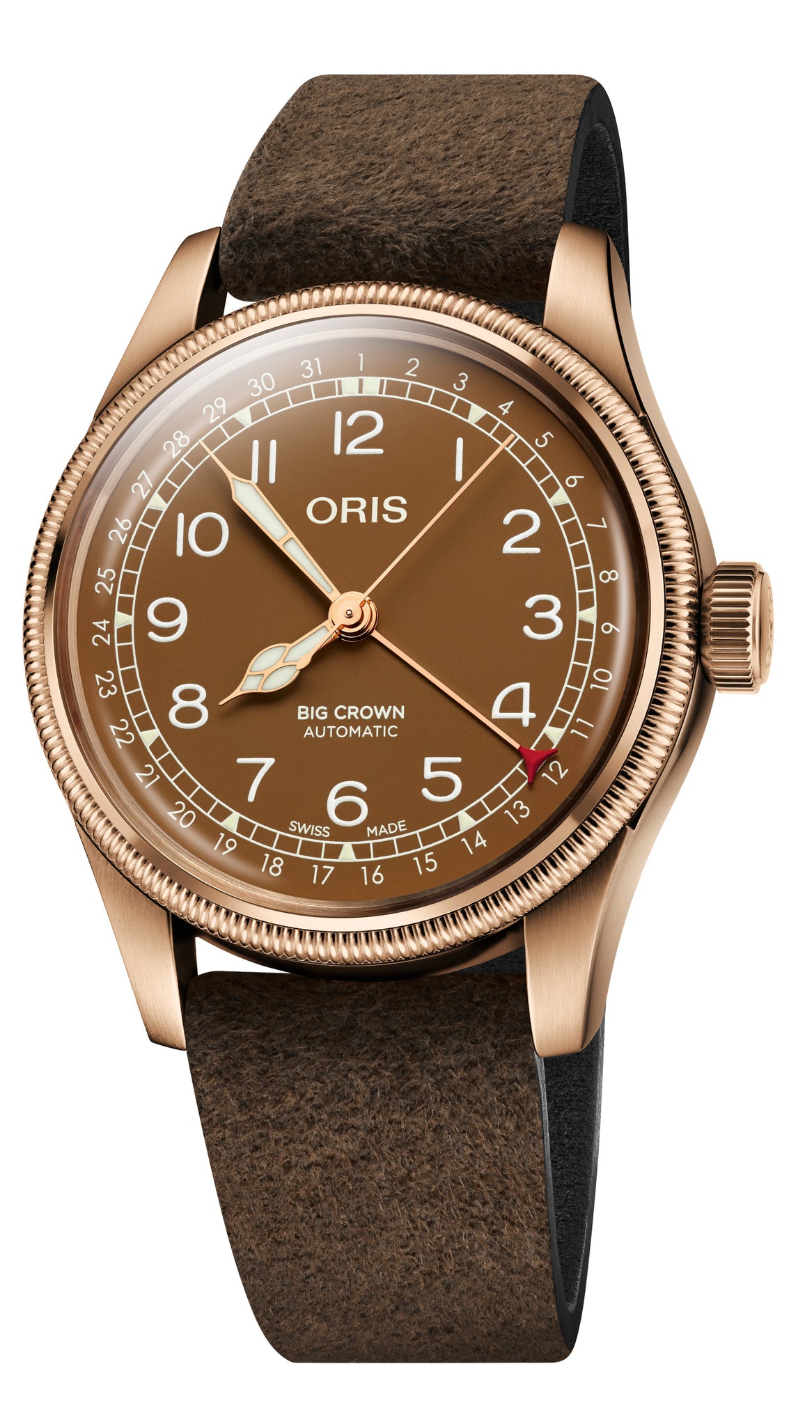 Oris Big Crown Pointer Date Bronze Automatic (Brown Dial / 40mm)