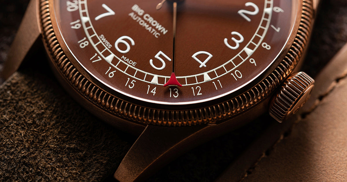 Oris Big Crown Pointer Date Bronze Automatic REF#75477413166 (Brown Dial / 40mm)