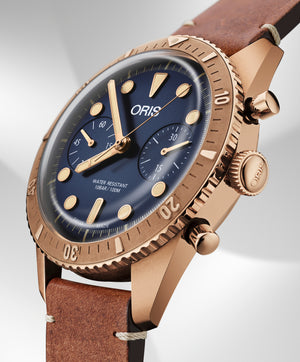 Oris Divers Sixty-Five 'Carl Brashear' Limited Edition Chronograph Automatic (Blue Dial / 43mm)